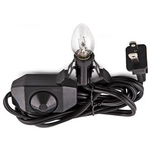 Lámpara de cilindro de sal del Himalaya para el hogar y la Oficina Diseño de flor tallada pulida eléctrica con cable incluido Precio competitivo a granel - Product Image 5