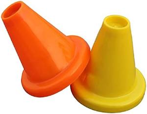 Conos de entrenamiento de agilidad de bateo de críquet multicolor de goma duradera de calidad superior para mayoristas de India - Product Image 5