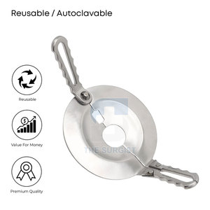 Divaricatore Chirurgico <span class=keywords><strong>Percy</strong></span> in Acciaio Inossidabile Manuale per Efficace Retrazione dei Tessuti Molli, Certificato CE, Strumento Riutilizzabile - Product Image 5