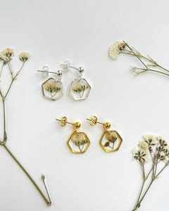 Pendientes de Resina Bordados a Mano, Joyería de Moda de Acero Inoxidable para Mujeres y Niñas, Estilo Clásico para Bodas, Alta Calidad - Product Image 3