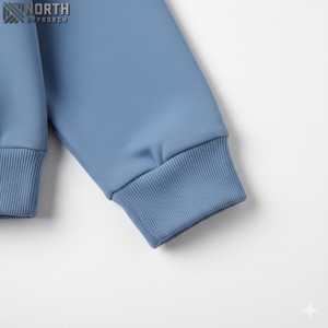 Conjunto de Jogger con capucha negro sólido de algodón 100% de alta calidad personalizado a granel, diseño de bolsillo, ropa de invierno transpirable de secado rápido, para - Product Image 5