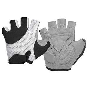 Guantes de Ciclismo de cuero resistentes de la mejor calidad hechos a medida Guantes de neopreno de medio dedo deportivos originales para deportes de verano - Product Image 4