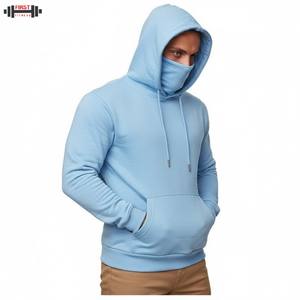 Sweat à capuche mince unisexe de haute qualité hiver impression numérique 100% coton polaire pull sweat à capuche personnalisable en gros - Product Image 6