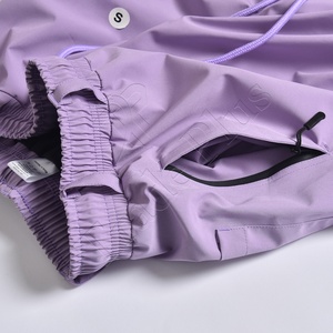 Classique High Street Custom Ski Pantalon Élégant Lâche Hip Hop Hiver Respirant Streetwear Coupe-Vent avec Fermeture À Glissière - Product Image 4