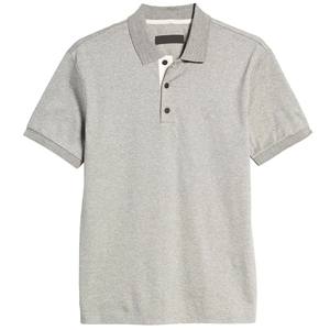 Hombre personalizable tamaño 100% algodón para Polos patrón sólido tejido corto longitud bordado humedad absorbe personalizable S - Product Image 6