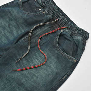 High Quality medium <b>stretch</b> Wholesale blue washed jeans Side pocket design jeans pants for <b>men</b> - Product Image 3
