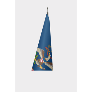 Drapeau d'intérieur officiel du Dakota du Nord personnalisé, impression numérique, aluminium, soie, plastique, assurance automobile, éducation, affichage - Product Image 3