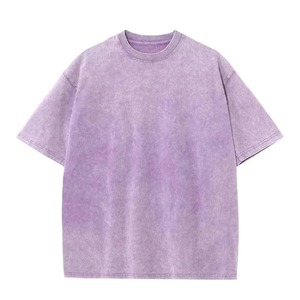 เสื้อยืดลำลองแขนสั้นทรงหลวมสำหรับผู้ชายผู้หญิงเสื้อยืดวินเทจทรงหลวมสำหรับฤดูร้อนผ้าฝ้ายขนาดใหญ่ออกแบบได้ตามต้องการ - Product Image 5
