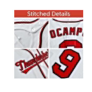 Camiseta deportiva de béisbol abotonada personalizada 100% poliéster diseño de camiseta de béisbol transpirable de secado rápido para jóvenes adultos servicio OEM - Product Image 6