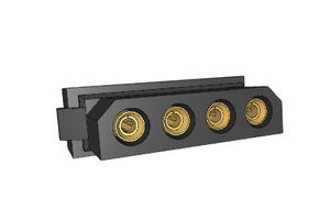 M80-8450445 4-पॉस महिला केबल कनेक्टर किट दरवाजा लॉक 2.00 मिमी पिच 3.3a रेटेड वर्तमान उच्च विश्वसनीयता शक्ति IP65 विमानन - Product Image 5