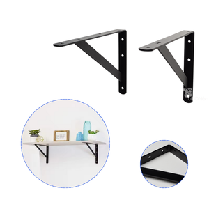 ADONG A04 L-Shaped <b>Metal</b> <b>Bracket</b> | 250 lb Capacity <b>Heavy</b>-<b>Duty</b> Shelf Support with Hardware - Product Image 1