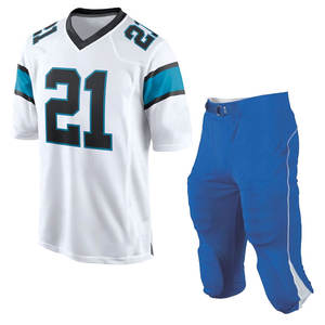 Nuevo uniforme de calidad de camiseta de fútbol americano caliente en todos los tamaños Nuevo conjunto de técnica de teñido liso de estilo de invierno - Product Image 5