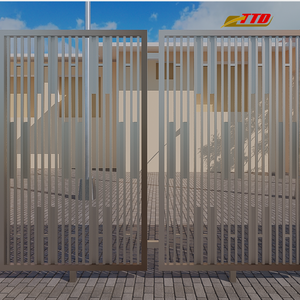 No es solo una valla Paneles de valla de privacidad de hierro forjado que convierten los límites exteriores en declaraciones de fuerza audaces y elegantes - Product Image 2