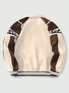 เสื้อแจ็คเก็ตวาร์ซิตี้ผู้ชายแบบลำลองสั่งทำพิเศษ คอตั้ง คุณภาพพรีเมียม  มีจำหน่ายหลายสี - Product Image 2