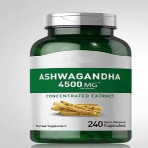 Cápsulas de Ashwagandha de extracto de hierbas de grado alimenticio de alta demanda exclusivamente para mujeres del exportador de India - Product Image 1