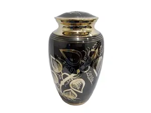 Urnes de crémation pour cendres humaines vente en gros avec livraison directe Urne de crémation métal laiton grossiste top vendeur urnes en or - Product Image 3