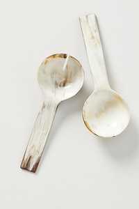 Ensemble cuillère et fourchette en corne de buffle au design élégant Couverts faits à la main d'Inde pour des expériences culinaires de luxe - Product Image 4