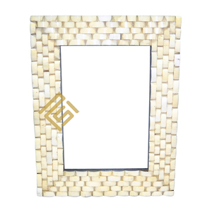 Precio al por mayor más vendido, producto indio hecho a mano, artículo de alta calidad, diseño personalizado, hueso de cuerno, marco de fotos, madera de resina - Product Image 2