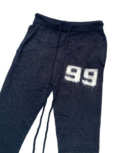 2025 Top Trending Custom Logo Pantalones de chándal acampanados Pantalones de lona casuales de alta calidad con bolsillos - Product Image 2