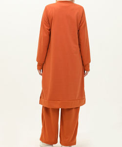 Dernier design personnalisé de vêtements de sport musulmans, vêtements de sport modestes, vêtements de sport traditionnels amples de couleur unie, vêtements de sport musulmans pour femmes avec logo - Product Image 5