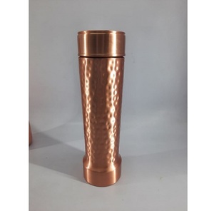 Verres en cuivre martelé de luxe dernier cri bouteilles de haute qualité de longue durée vente chaude pour boire - Product Image 3