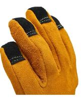 Guantes de Bombero Estructurales de Cuero Dividido Certificados, 8MIL de Grosor, 10 Pulgadas, Resistentes a Desgarros, Antiestáticos, Sin Silicona, de Seguridad