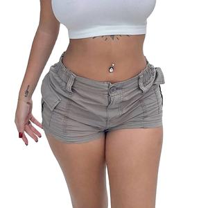 Harajuku-Short cargo en coton, streetwear, streetwear, vintage, hip hop, vêtements slim, collection été 2024 - Product Image 1