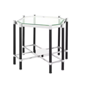 Meubles modernes de luxe de table centrale de salon Table basse à cadre de conception unique avec dessus en marbre Meubles de maison - Product Image 5