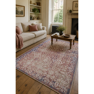 Netline Home Studio Watercolour Silver Grey Abstract <b>Washable</b> <b>Rug</b> - Product Image 4