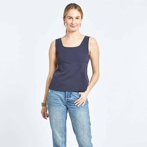 Organic Cotton Ladies-Crop Tank Top Transpirable - Product Image 6