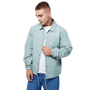 Chaqueta de entrenamiento cortavientos para hombre, precio de fábrica de alta calidad, botones transpirables, chaquetas de entrenamiento para hombre - Product Image 5