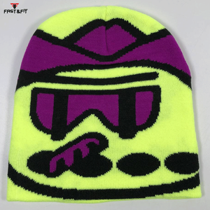 Latest Design High Quality Breathable Waterproof Cotton 3D Embroidery Customizable Unisex Professional Casual Lightweight <b>Beanie</b> - Product Image 3