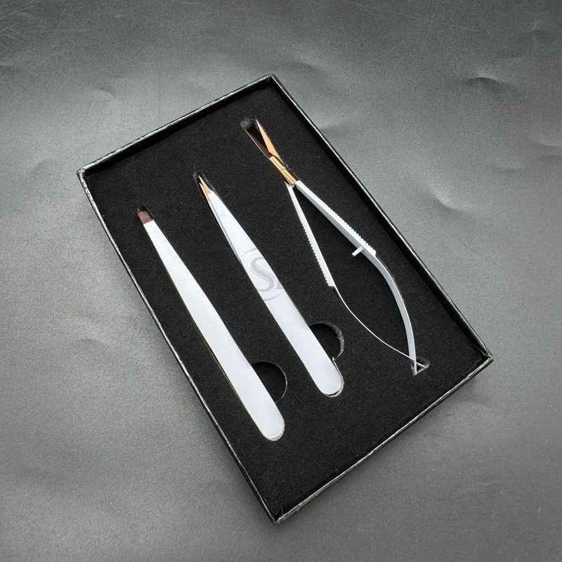 Nude Color Eyebrow Tweezers Custom Logo