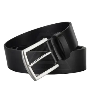 Factory Wholesale Price Genuine Leather Belts Custom Logo Premium Cowhide Leather Men Belts Custom Belt