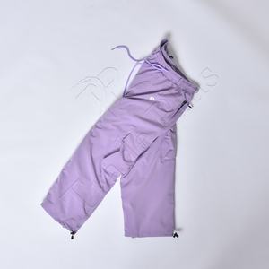 High Street Custom OEM Ropa de trabajo de pierna ancha Pantalones Transpirable Impermeable A prueba de viento Baggy Ski para exteriores Tallas grandes Impreso - Product Image 3