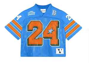 Camiseta de fútbol de compresión de malla transpirable sublimada personalizada, Top corto de calle OEM - Product Image 5