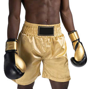 Pantalones Cortos de Boxeo para Hombre con Logotipo y Diseño Personalizados, Servicio OEM, Nuevo Estilo, Impermeables, 100% Poliéster, Color y Talla Personalizables - Product Image 5
