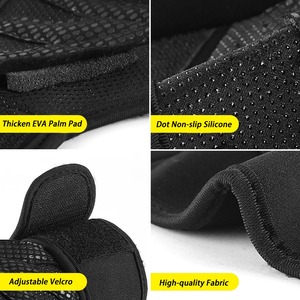 Guantes de Gimnasio de Alta Calidad al por Mayor con Logotipo Personalizado, Nuevo Estilo, Mejor Material de Cuero, Precio Económico de un Buen Fabricante - Product Image 3