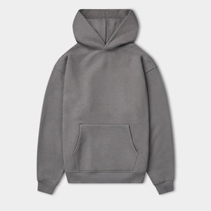 Sudaderas con capucha de gran tamaño para hombre de material duradero disponibles en tarifa al por mayor Sudaderas con capucha de gran tamaño antiarrugas hechas a medida con alta calidad - Product Image 6