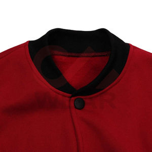 Chaquetas universitarias bordadas con estampado personalizado de alta calidad, chaqueta de béisbol personalizada para hombre, chaqueta Varisty de gran tamaño, transpirable y duradera - Product Image 2