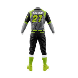 Ensemble d'uniformes de baseball de haute qualité pour la vente en ligne, uniformes de baseball respirants à séchage rapide pour adultes hommes - Product Image 6