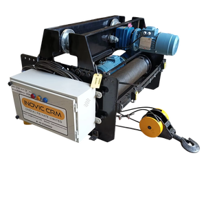 INOVIC - New Wholesale Custom Built Electric Wire Rope <b>Hoist</b> (Metal) | IS Standard Industrial Lifting Equipment for Industrial - Product Image 1