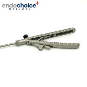 Prix usine porte-aiguille laparoscopique de qualité supérieure Type V 5x330mm porte-aiguille réutilisable pour laparoscopie - Product Image 5