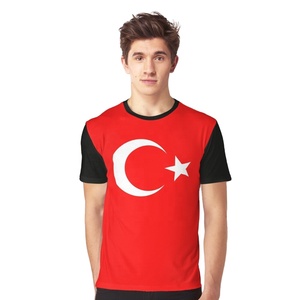 T-shirts pour hommes en gros, personnalisables, à manches courtes, coupe ajustée, séchage rapide, écologiques, respirants, anti-plis, pour le sport et la course, avec motif lettre - Product Image 1