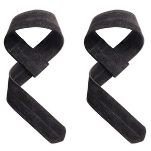 Las últimas correas de cuero para la muñeca de levantamiento para levantamiento de pesas, levantamiento de pesas, entrenamiento de fuerza, peso muerto, neopreno acolchado con algodón - Product Image 6