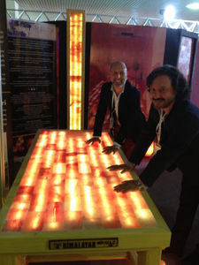 Bloque de sal del Himalaya Indusclassic, artesanías naturales puras hechas a mano para decoración y mejora del hogar - Product Image 5