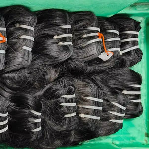 ผมดิบมาก Weaving.100 % ผมต่อแบบไม่ผ่านกระบวนการผมไม่หลุดร่วงและไม่พันกัน - Product Image 6