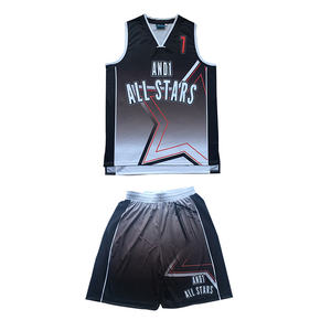 Tenue d'équipe de basketball sans manches personnalisée par sublimation, maillots et shorts pour hommes, ensemble sportif unisexe, kit sublimé pour jeunes - Product Image 3
