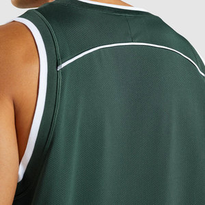 Camiseta sin Mangas de Poliéster de Alta Calidad para Hombre 2023, Ligera, de Secado Rápido, Transpirable, para Gimnasio, Fitness, Uso Casual, Talla XL - Product Image 5