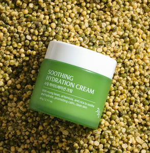 ครีมบำรุงผิวจากเกาหลี CICA Mung Bean Artemisia กรดไฮยาลูโรนิกผสมน้ำลึกครีมบำรุงผิว - Product Image 1